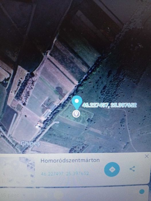 Teren de vânzare,zona Via Transilvanica,pret: 6 euro/m2