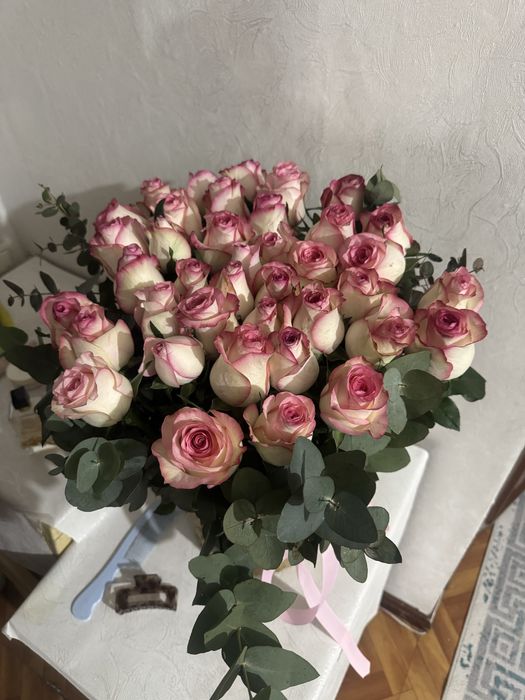Свежие цветы, 41 штук