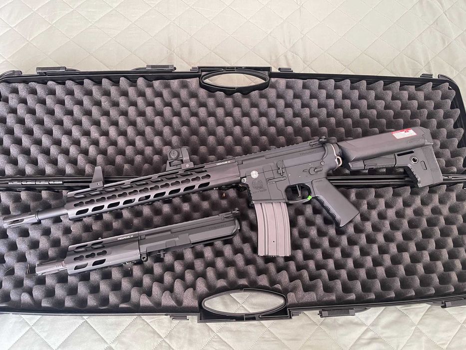 Krytac Trident MK2 SPR/PDW Full Kit Airsoft + accesorii premium