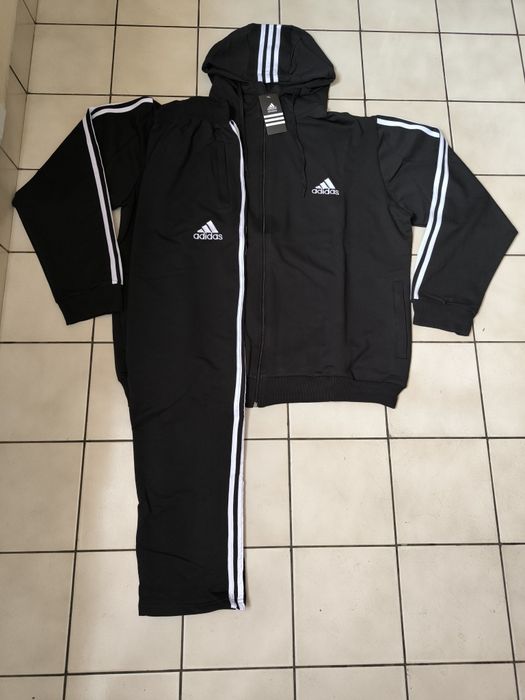 Памучен екип ГИГАНТ с право долнище 3XL, 4XL, 5XL, 6XL с яка или с качулка