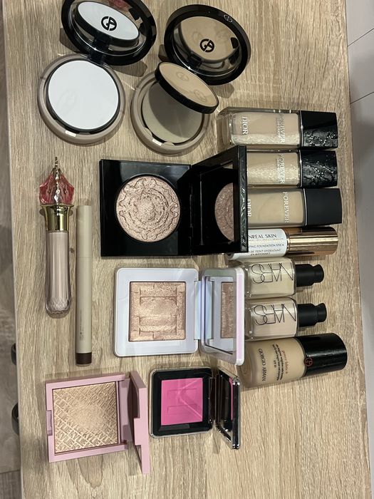 Лот козметика за лице-Dior, Nars,Charlotte tilbury,haus labs,Patmgrath