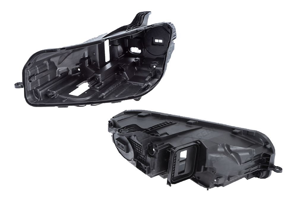 Carcasa far Mercedes Clasa Gle (V/C167), 2020-, montare fata, stanga/dreapta, cu lumini pentru curbe