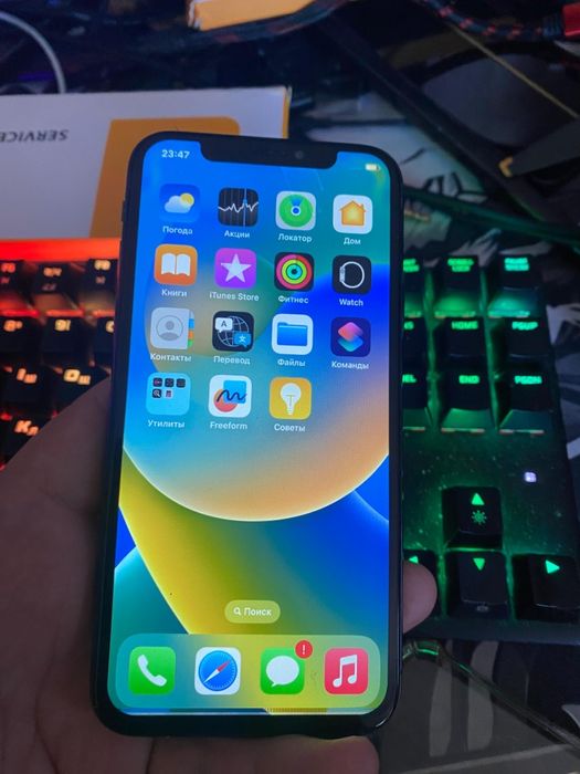Продам iPhone X АКБ 100%