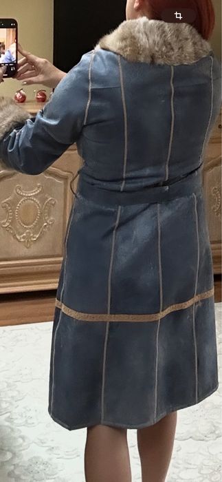 Haină din blană miel merinos