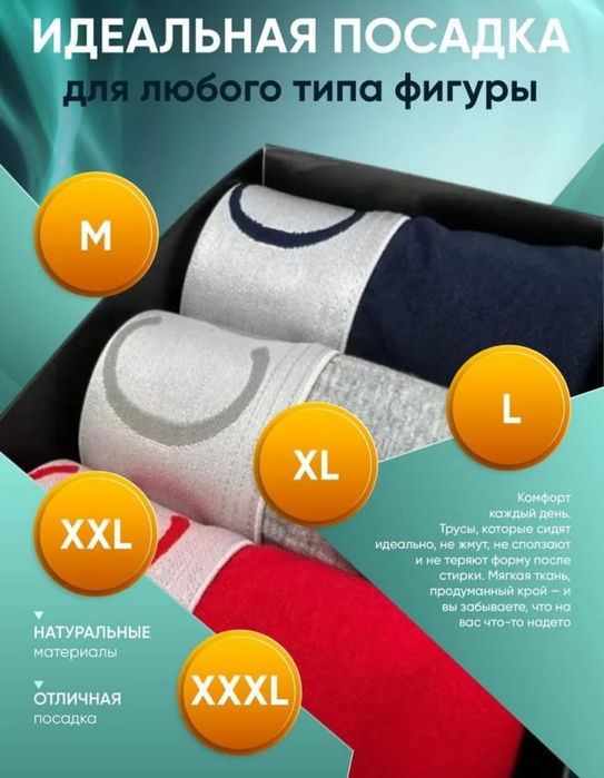 Прадаётся Набор Мужских трусов