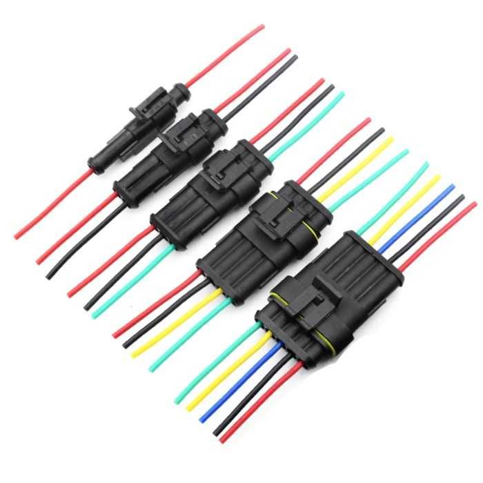 Букси водоустойчиви конектор конектори автомобил кола мотор