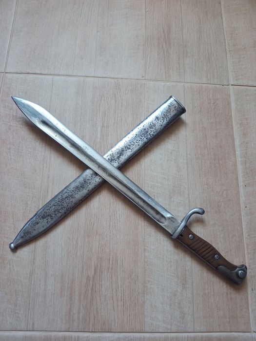 Легендарният Касапин Месаря Страхотен Немски Щик Маузер  WW1