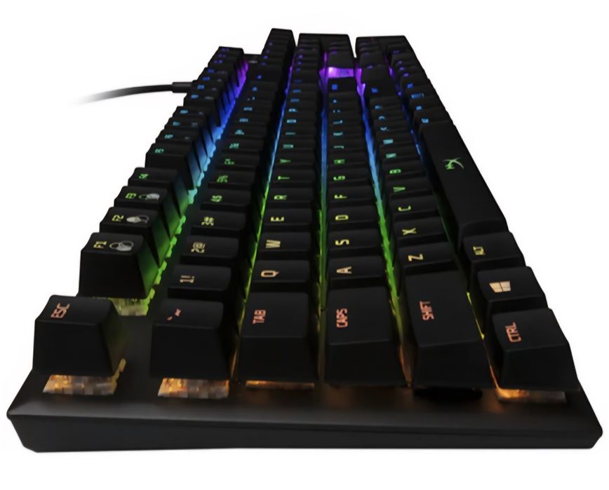 Tastatura HyperX Alloy FPS RGB, Speed Silver Switch