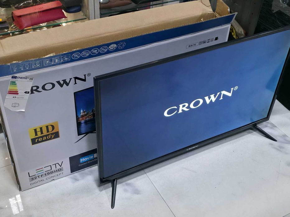 Телевизор Crown 32TF19BHD, 32 inch, 81 см, 1366x768