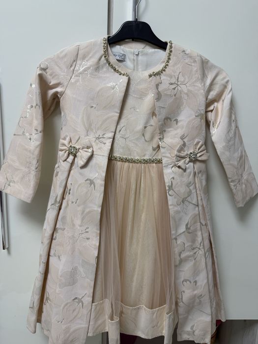 Rochie cu sacou pentru fetite 8-10 ani