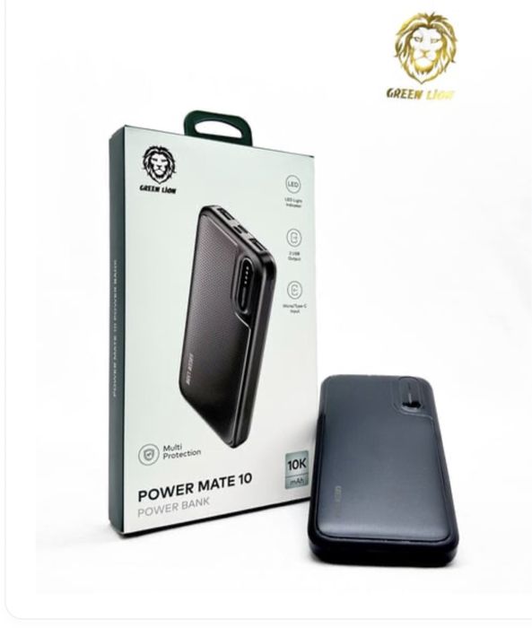 Power Bank Green Mate 10 Protection 10000mAh