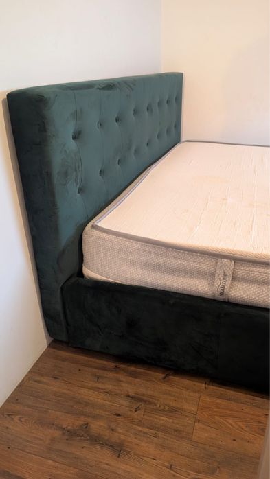 Vand pat dublu 180x200-saltea inclusa