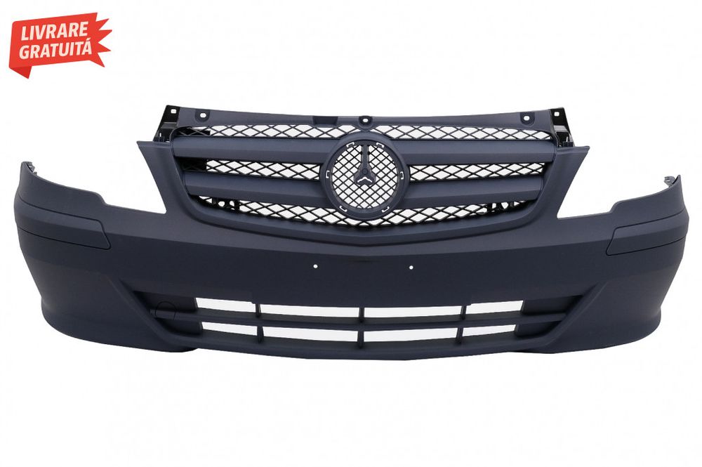 Bara Fata cu Grila Centrala Mercedes V-Class Vito Viano W639 Facelift