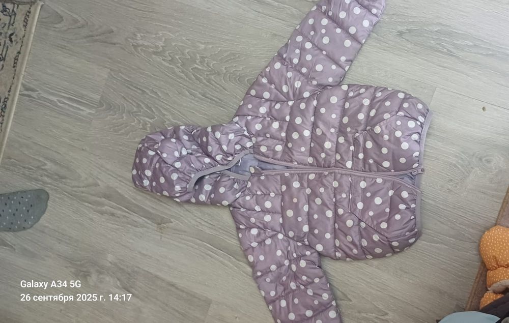 Комбинезоны, куртки детские