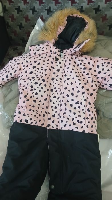 Комбинизон детский зима 92 см