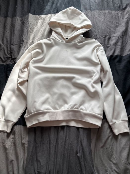 Hanorac alb Adidas