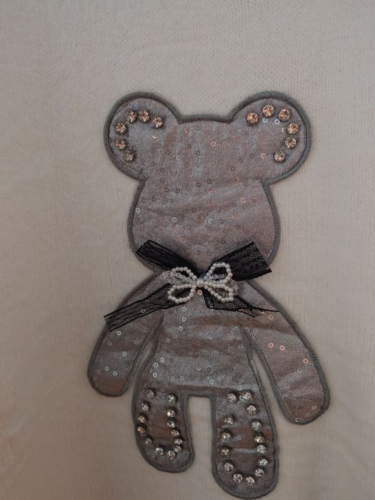 Бяла блуза от фино плетиво