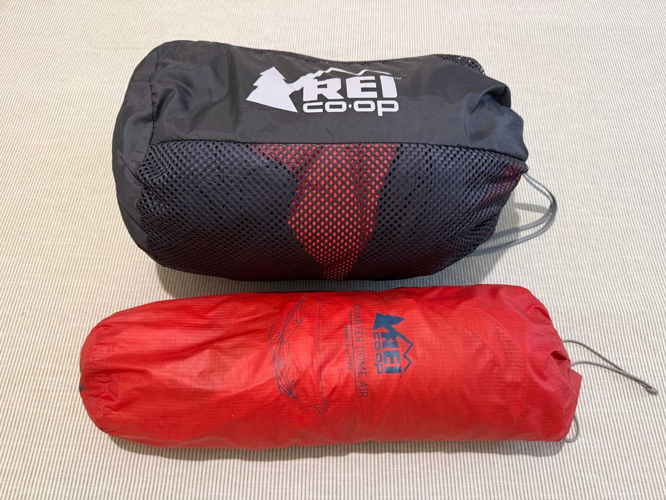 Продавам комплект REI Quarter Dome Air Hammock + REI тента + REI Underquilt – много добро състояние