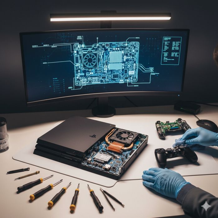 Reparații Controllere PS4/PS5 — Stick Drift, Mentenanță & Alte Defecte