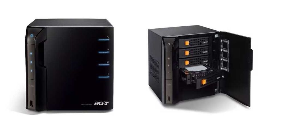 Acer Aspire EasyStore H340 NAS, Server