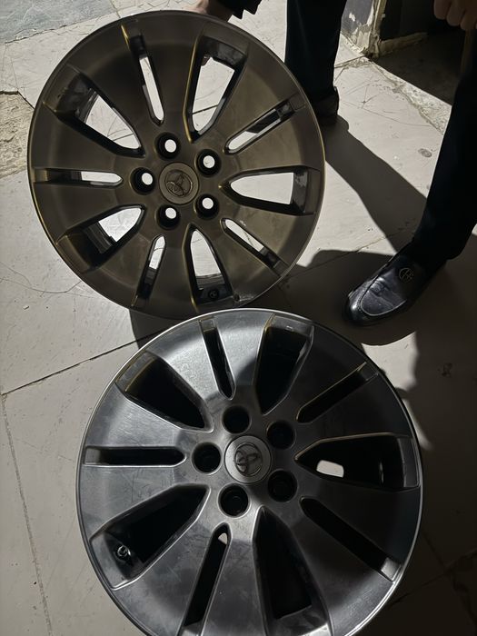 Диск оригинал алфард хром свет