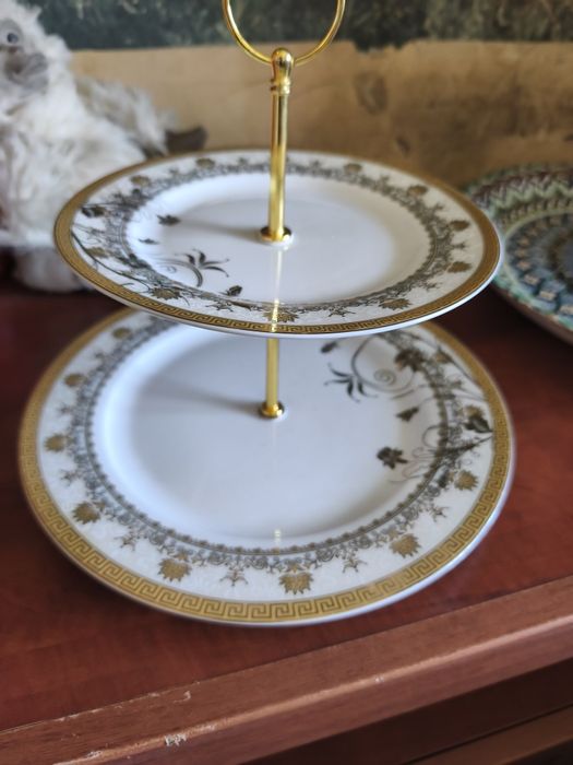 Тортница , позолота 24К