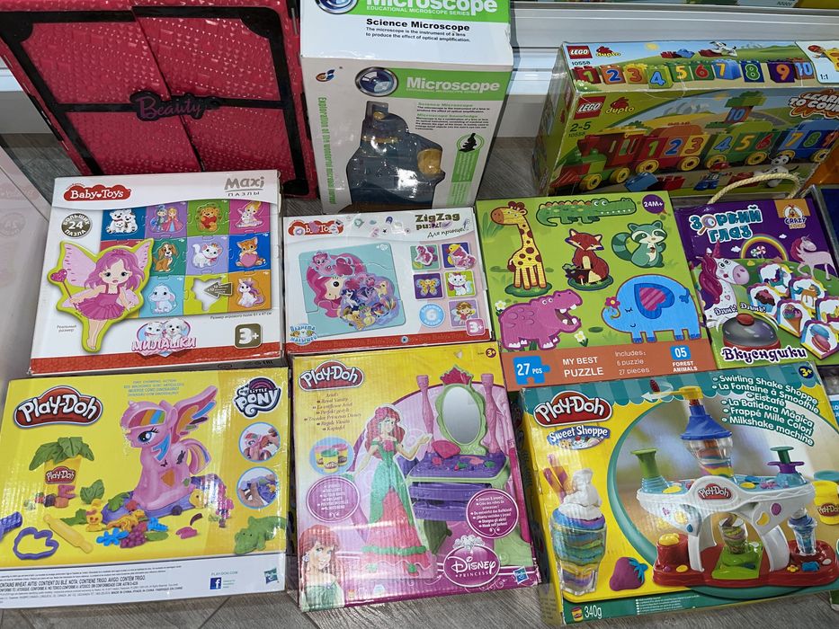 Игрушки разные