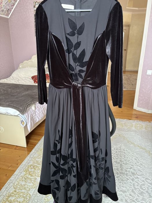 Платье бархат вечернее