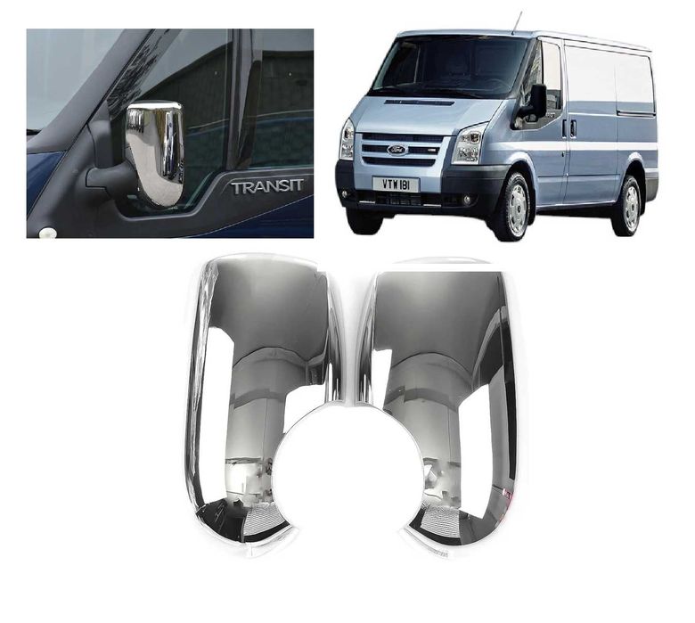 Хромирани Капаци за Огледала Ford Transit 2000-2014/ Форд Транзит Хром