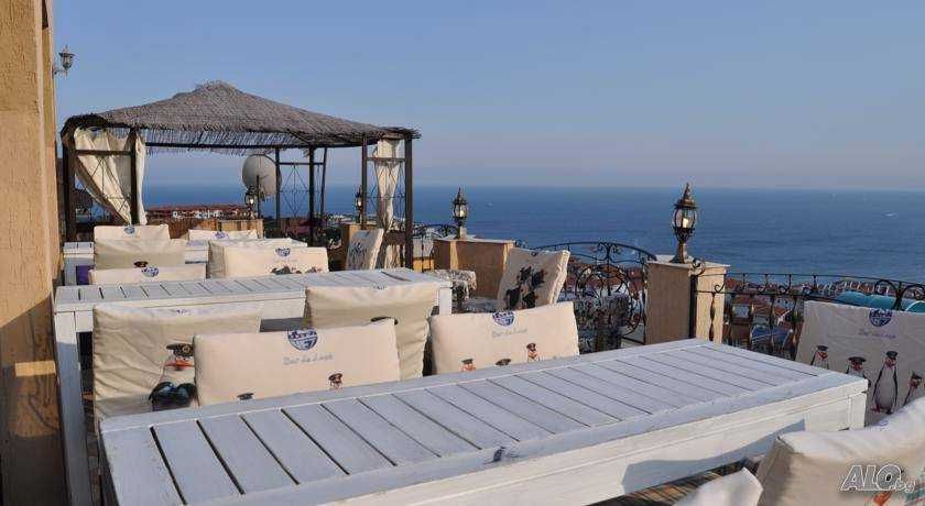 Хотел в Свети Влас с басейн на последния етаж.