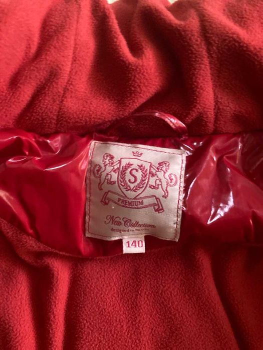 Куртка зимняя для девочки, Бренд Стильняшка, на рост 140См. Б\У