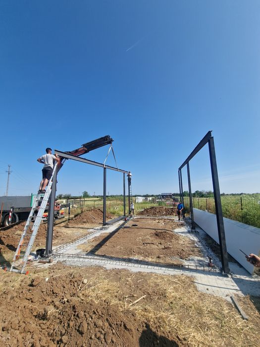 Hale metalice pentru garaj atelier service de inchiriat 10X20 3000e