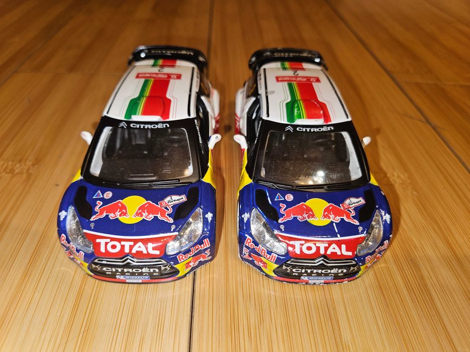 13 masini de raliu Bburago la scara 1:32 Ford si Citroën