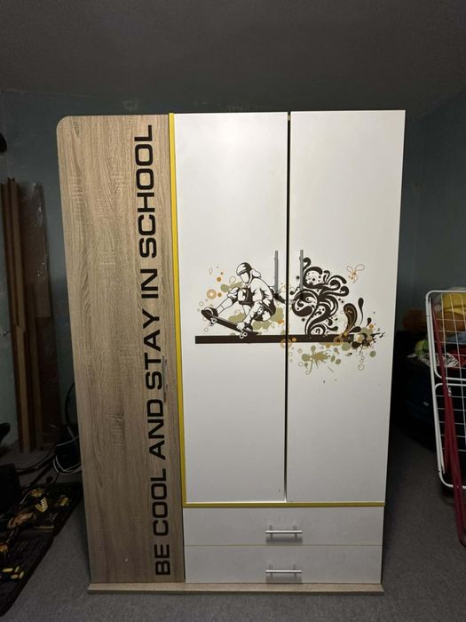 Гардероб  БЮРО + етажерка