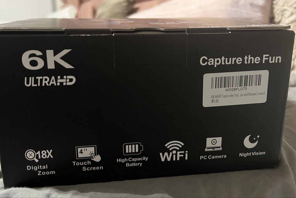 Digital video camera 6k ultra HD