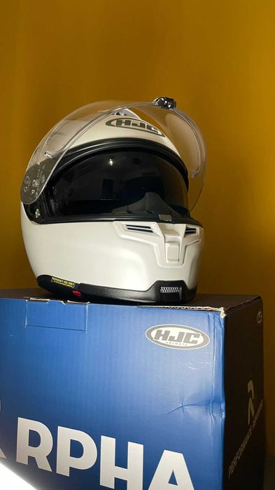 Casca moto hjc rpha 70 solid – xs – alb mat