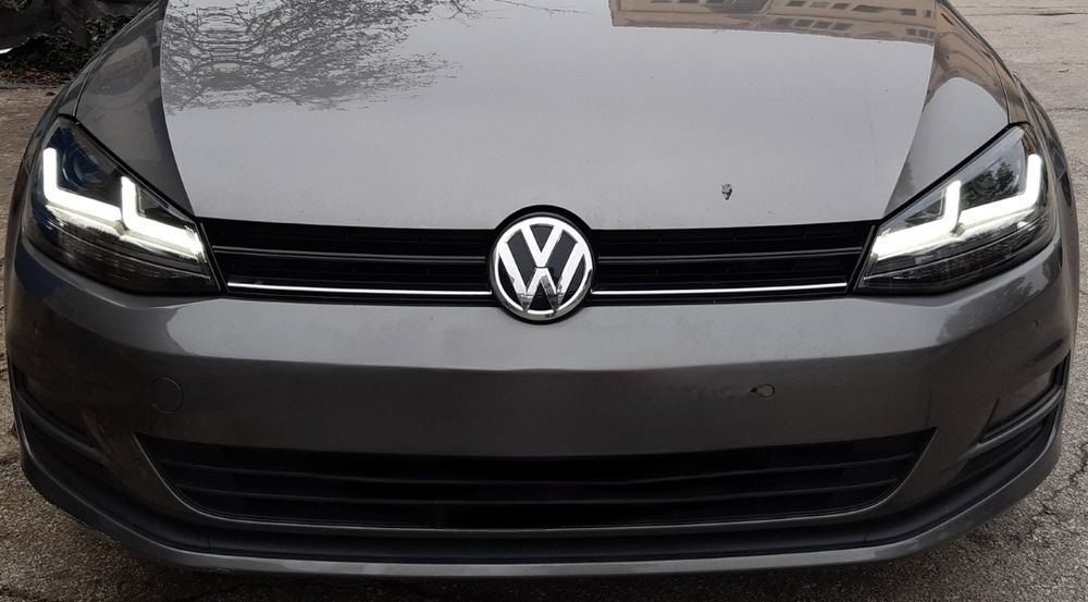 Комплект LED Фарове OSRAM Black Edition за Golf VII/Голф 7 + МОНТАЖ