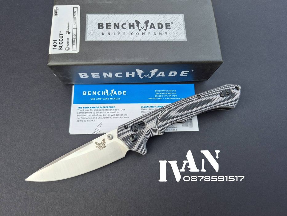 Сгъваем нож Benchmade Mc Henry & Williams 1401 Bugout Model