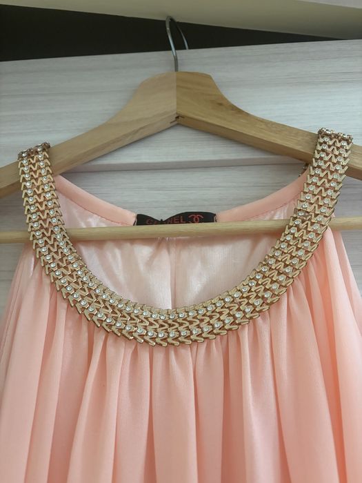 Вечернее нежное платье