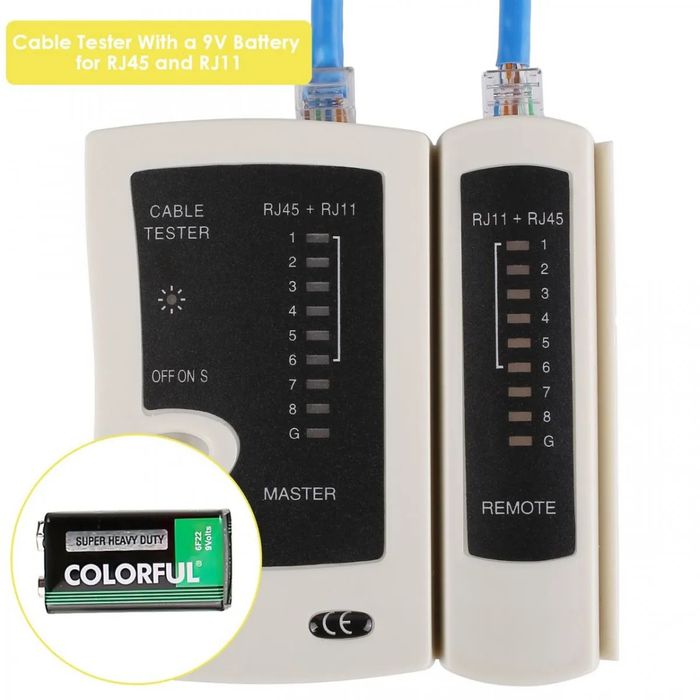 # Набор инструментов для сетевых работ, сетевой тестер, обжим RJ45