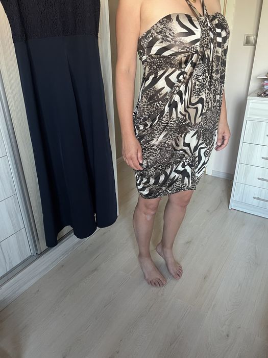 Рокля с животински принт