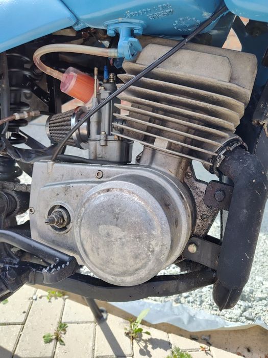 Motocross 125cc 2T servisata/ motor că nou
