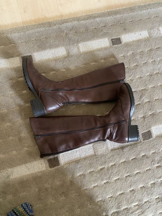 Glaza ботуши естествена кожа