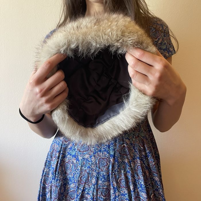 Caciula de blana naturala