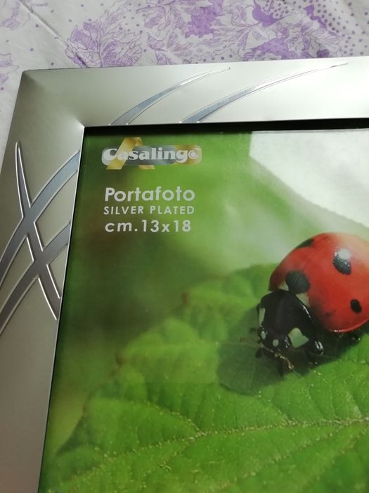 Посребрена рамка за снимки Casaling Portafoto Silver Plated cm. 13×18