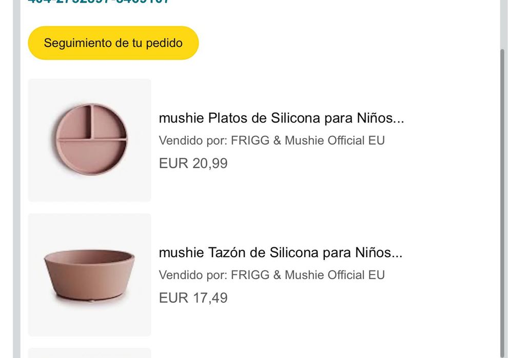 Бебешки сет за хранене Mushie