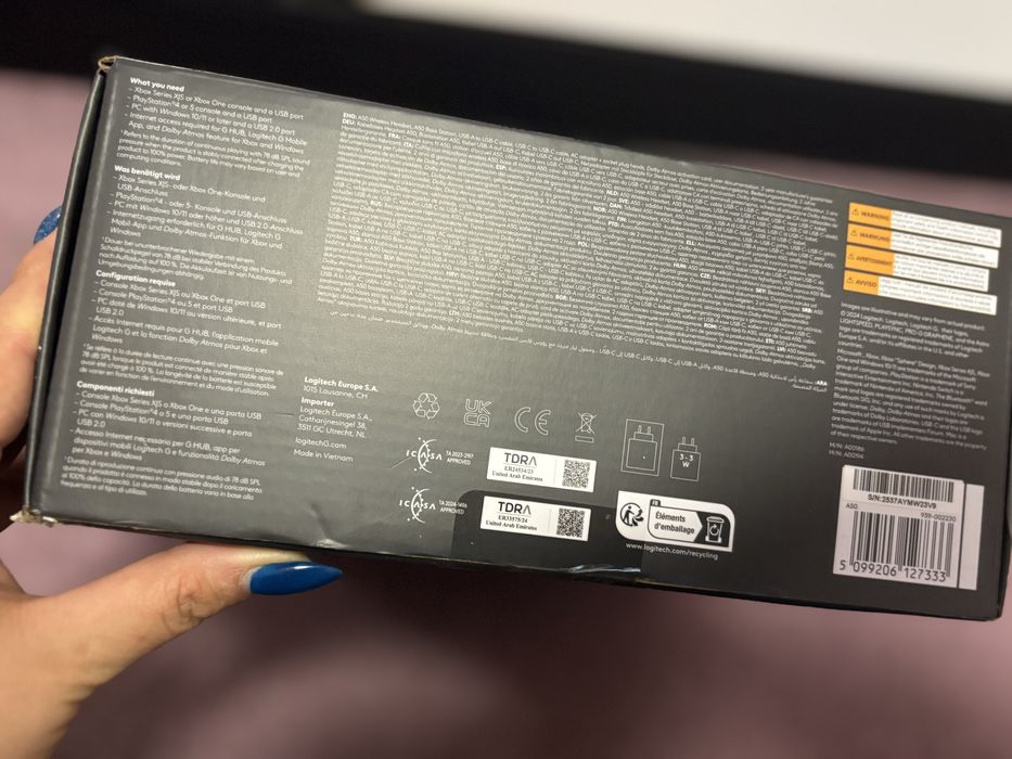 безжични геймърски слушалки ASTRO A50 LIGHTSPEED + Base Station