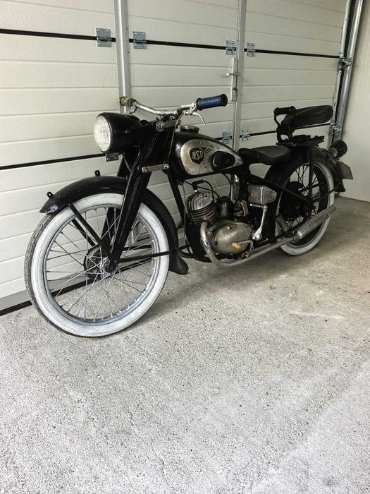 NSU 125 ZDB de epoca / colectie - motorul se invarte, proiect restaurare