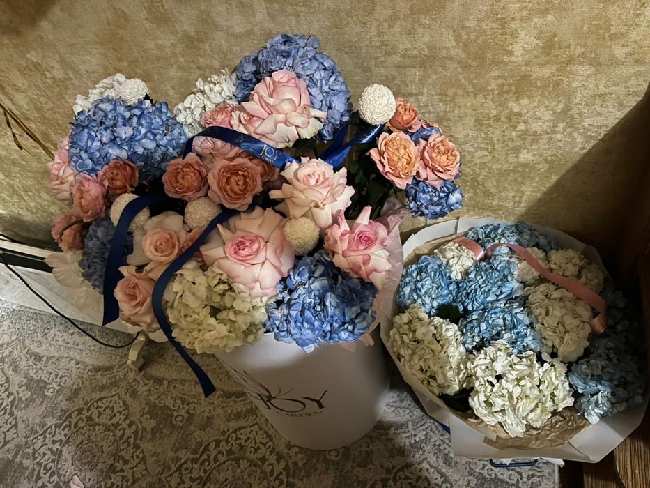 Букет цветы свежые