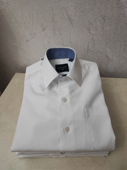 Рубашка белая Glassman